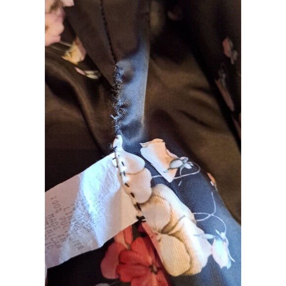 Marvin Richards Vintage Long Boucle Tweed Wool Car Coat Size M Pink Lined - Picture 14 of 15